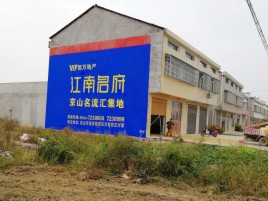 兰考农村墙体广告在不同形式上面展现的不同特色