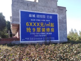 兰考墙体广告的好处