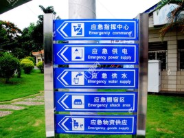 兰考标识导向系统设计需要掌握的四大元素