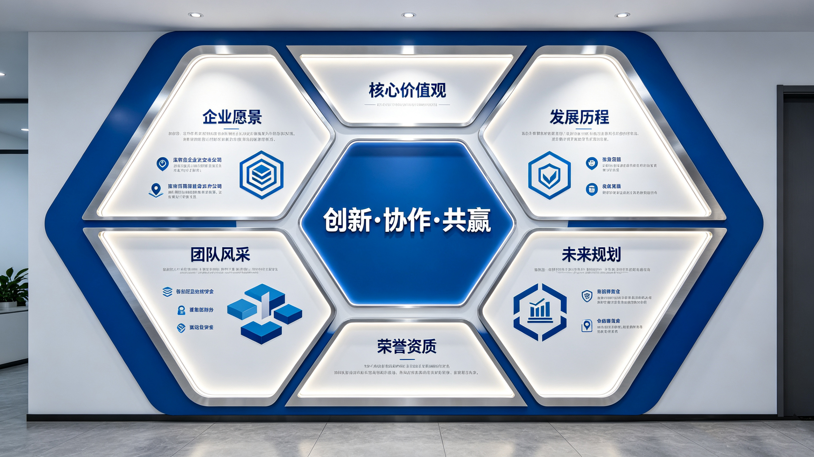 兰考企业文化墙六边形避坑指南（新手常犯5个错误）